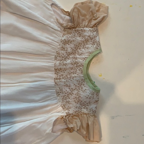 Spanish Brand Omini Flutter Sleeve Dress 4 & 6 - Picture 2 of 5